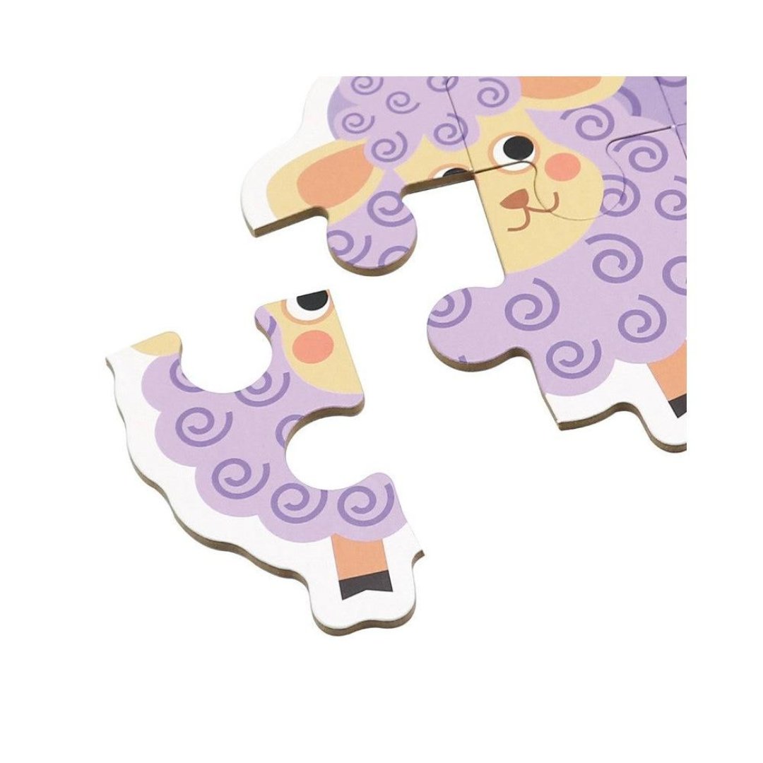 33 Pieces Ladder Puzzles - Farm