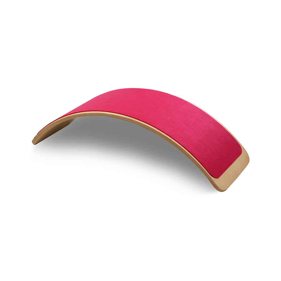 100% Natural Wooden Balance Board - Pink
